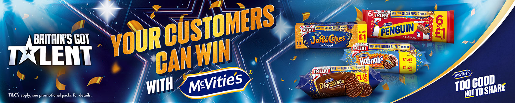 Britain's Got Talent - Your customers can win with McVities