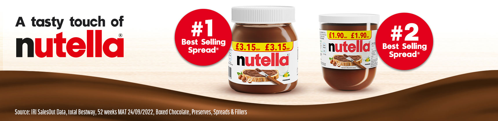 A tasty touch of Nutella
