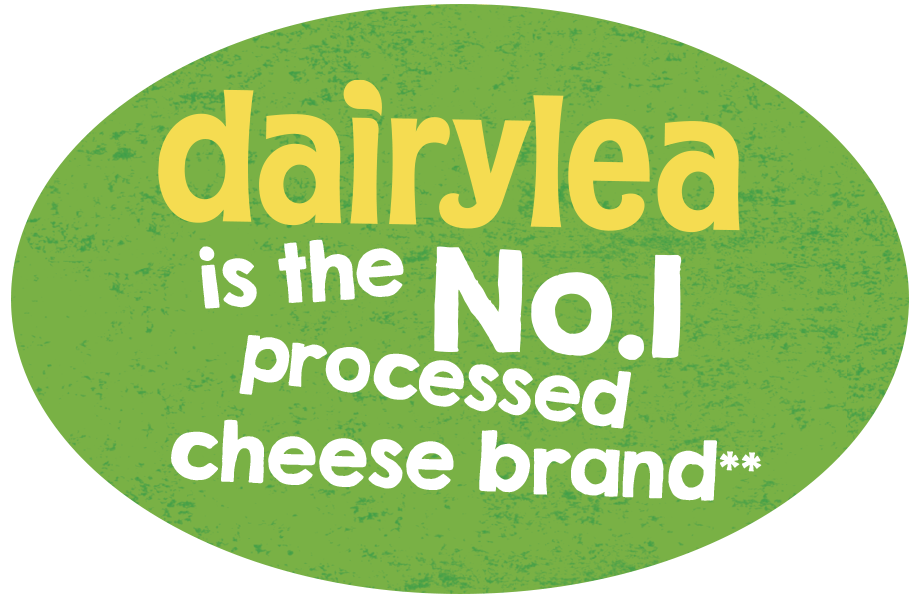 Dairylea is the No.1 processed cheese brand**