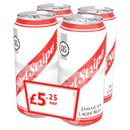 Red Stripe PM 4 for £5.25
