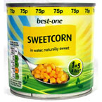 Best-one Sweetcorn PM 75p