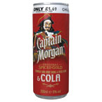 Captain Morgan & Cola PM £1.69