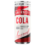 Smirnoff & Cola PM £1.69