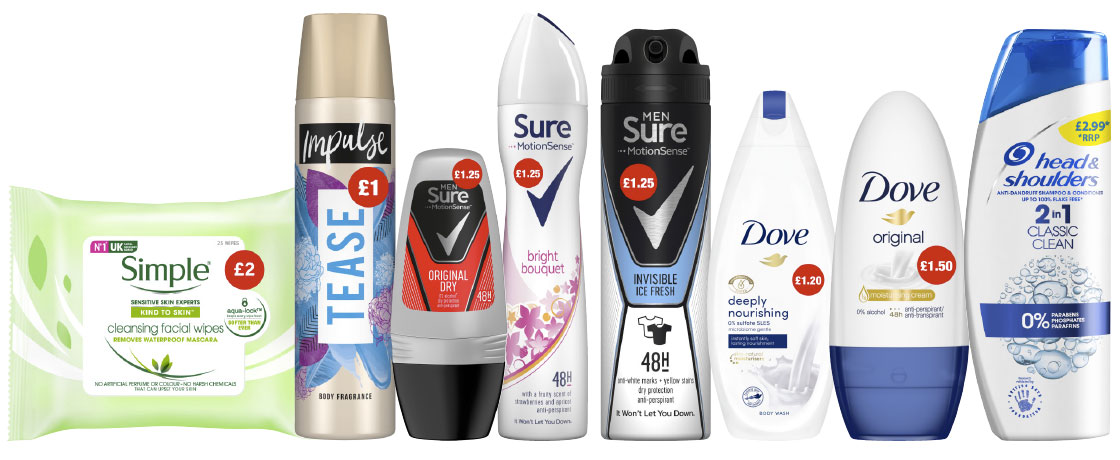 Toiletry products