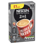 Nescafé 2 In 1 Original PM £1