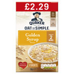 Quaker Oat So Simple Golden Syrup Porridge 