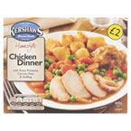 Kershaws Chicken Dinner PM £2 
