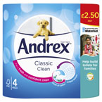 Andrex Classic Clean Toilet Tissue