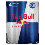 Red Bull PM £4.89 250ml
