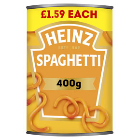 Heinz Spaghetti PM £1.59