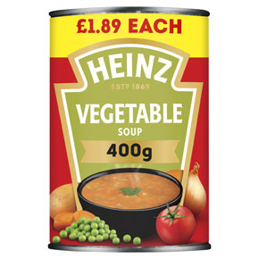 Heinz Vegetable Soup PM £1.89