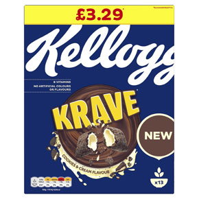 Kellogg's Krave Cookies & Cream
