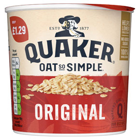 Quaker Oat So Simple OriginaL Porridge Pot