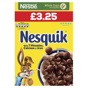 Nestle Nesquick PM £.3.25