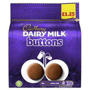 Cadbury Giant Buttons PM £1.25