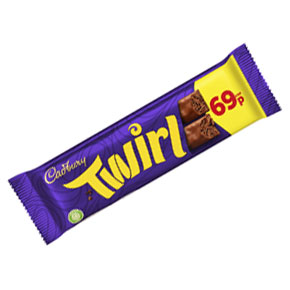 Cadbury Twirl PM 69p