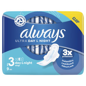 Always Ultra Night Time PM £2.69