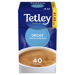 Tetley Decaf Tea Bags PM £1.99