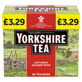 Yorkshire Tea PM £3.29 80's