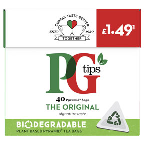 PG Tips PM £1.49 40's
