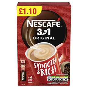 Nescafé 3 in 1 Original PM £1.10