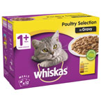 Whiskas Pouch Poultry in Gravy