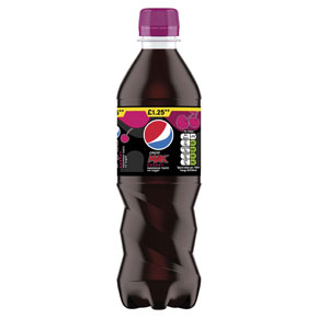 Pepsi Max Cherry PM £1.25