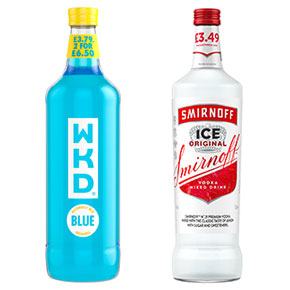 Wkd Blue PM £3.79/2 For £6.50