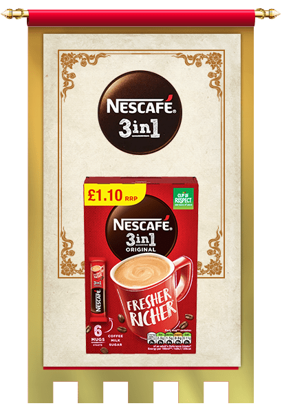 Nescafe 3in1 Deals banner