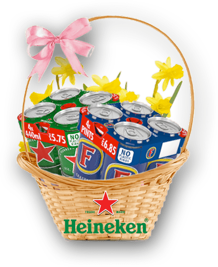 Heineken basket