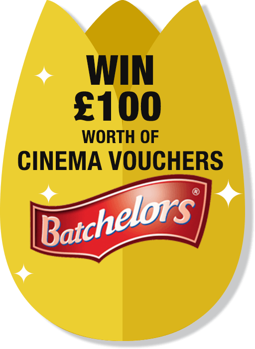 Batchelors: Win £100 worth of cinema vouchers