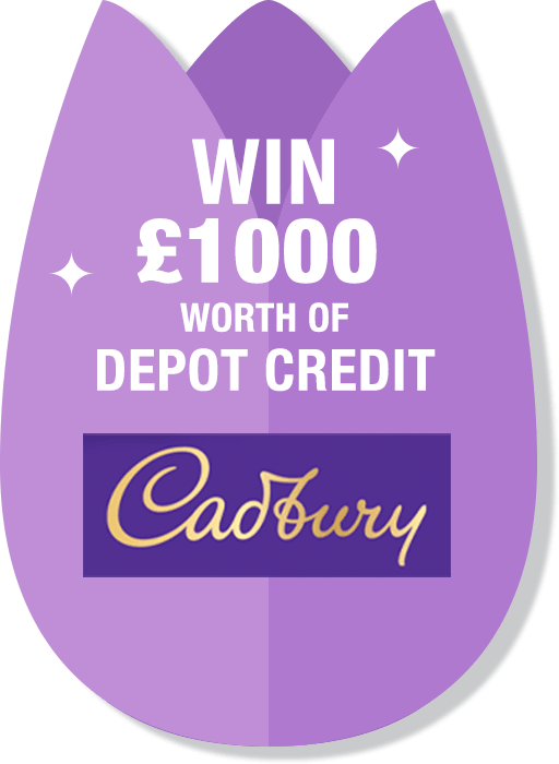 Cadbury: Win £1000 worth of depot credit