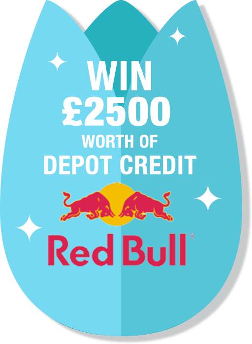 Red Bull: Win £2500 worth of depot credit