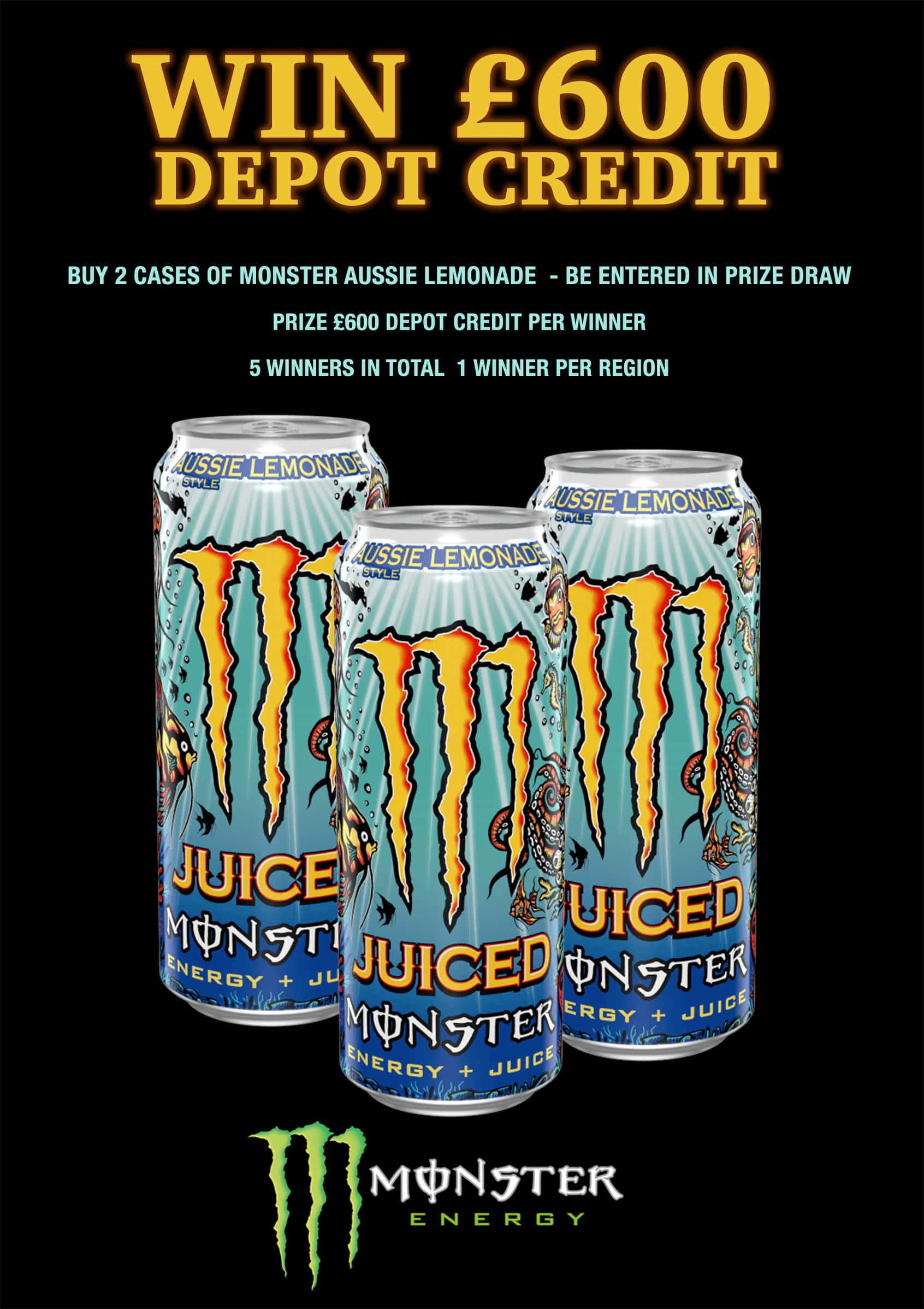 Juiced Monster Prize Draw