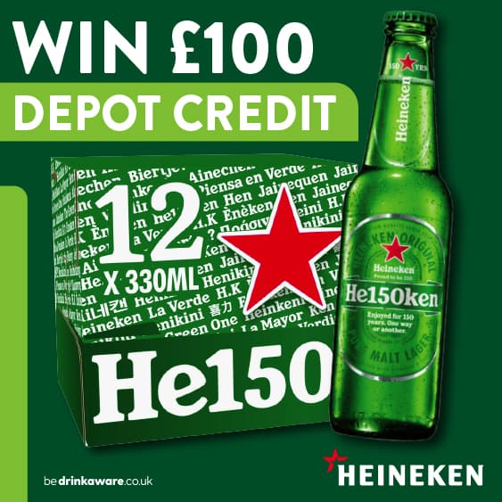 Win £100 of depot credit courtesy of Heineken