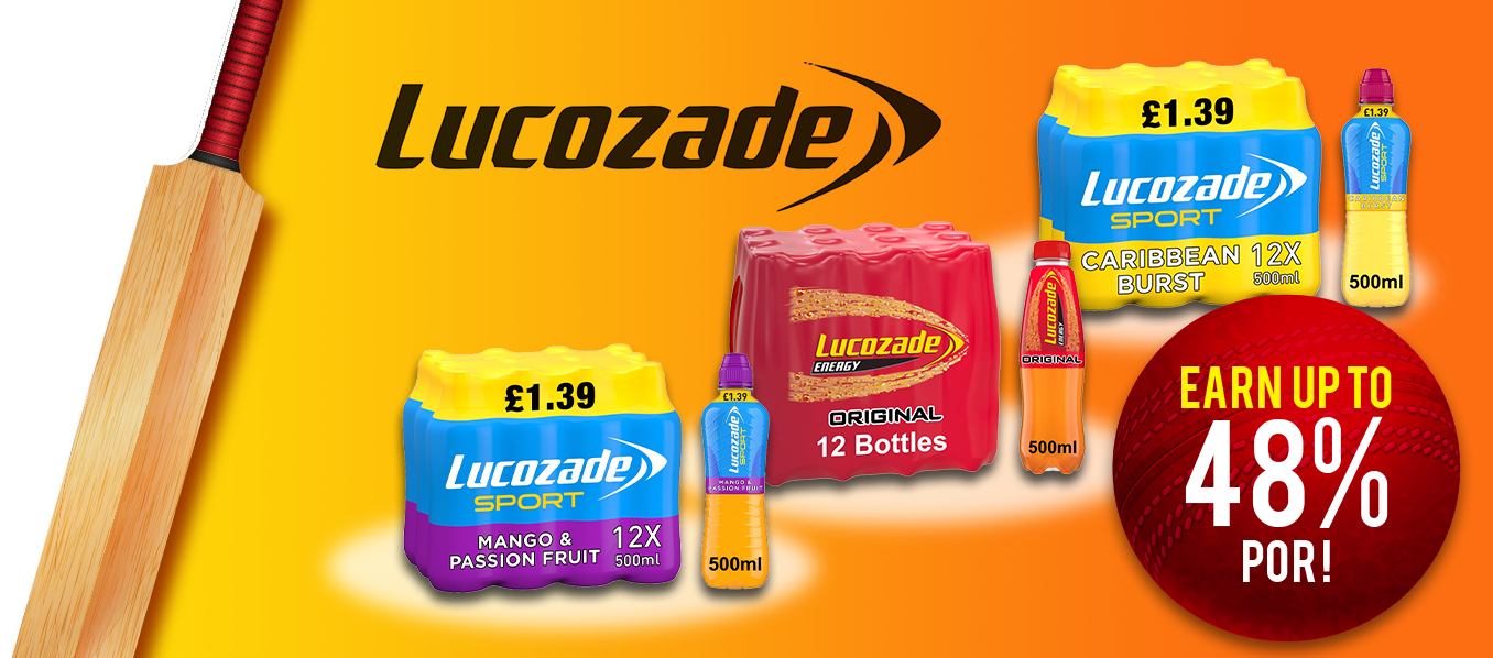 Lucozade offers
