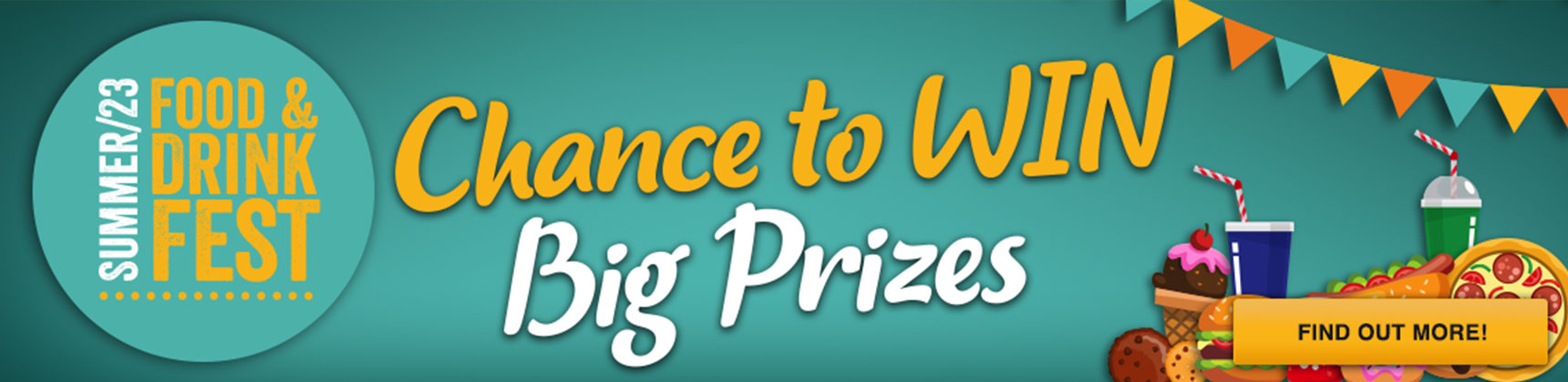 Chance to WIN Big Prizes