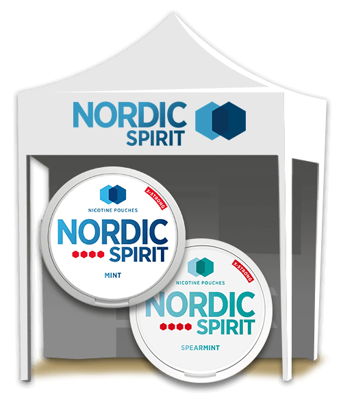 Nordic Spirit Deals tent