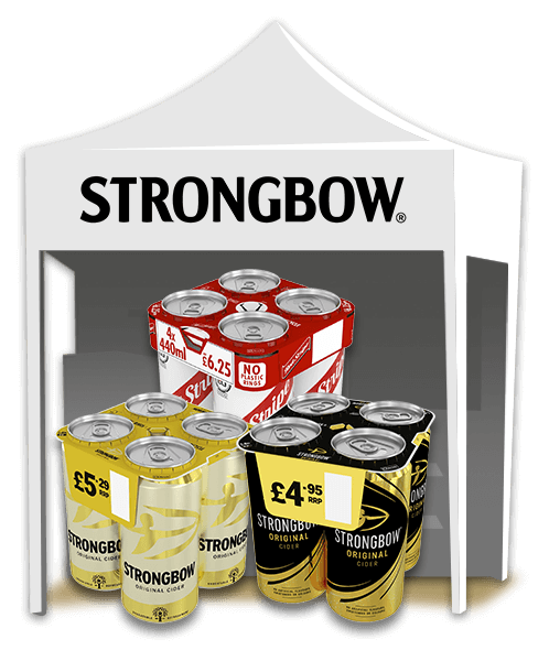 Strongbow Deals tent