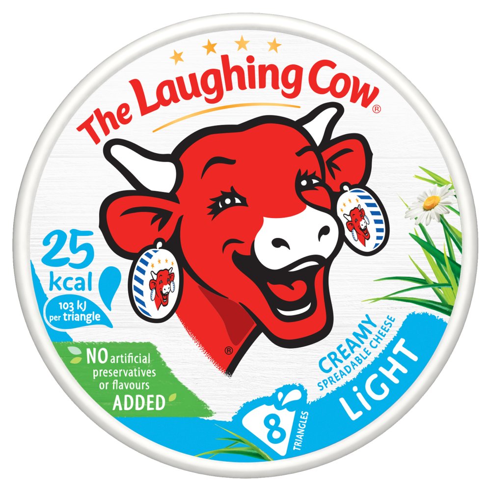 The Laughing Cow Light Cheese Spread 8 Triangles 133g