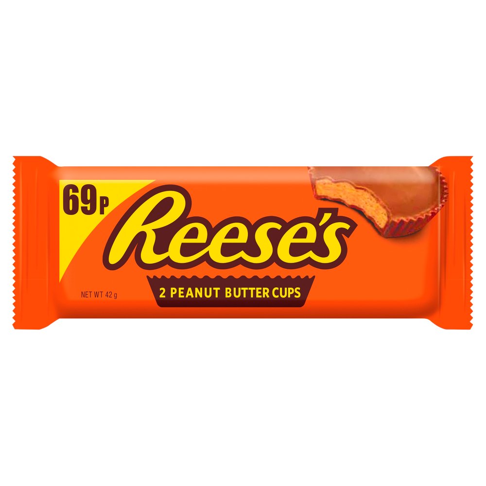Reese's 2 Peanut Butter Cups 42g | BB Foodservice