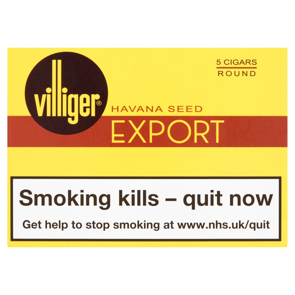 Villiger Export Round Cigars 5 Pack