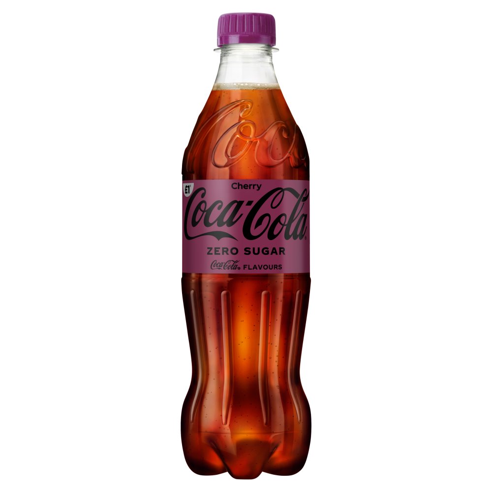 Coca-Cola Zero Sugar Cherry 500ml PM £1