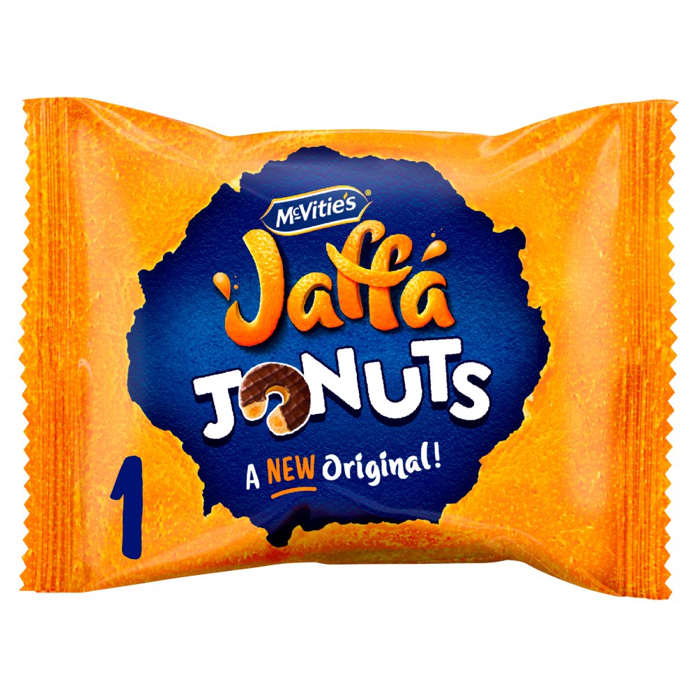 McVitie's Jaffa Cakes Jaffa Jonuts Biscuits Single Serve Pack