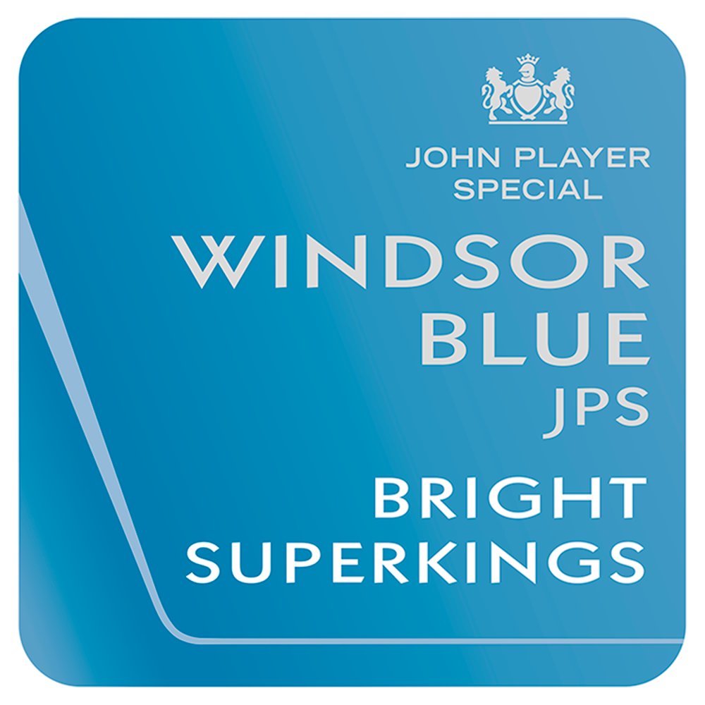 Windsor Blue JPS Bright Superkings 20s