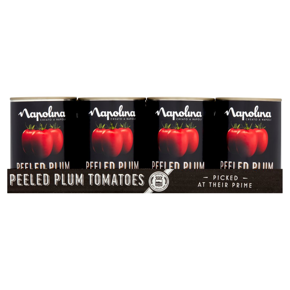 Napolina Peeled Plum Tomatoes 12 x 400g