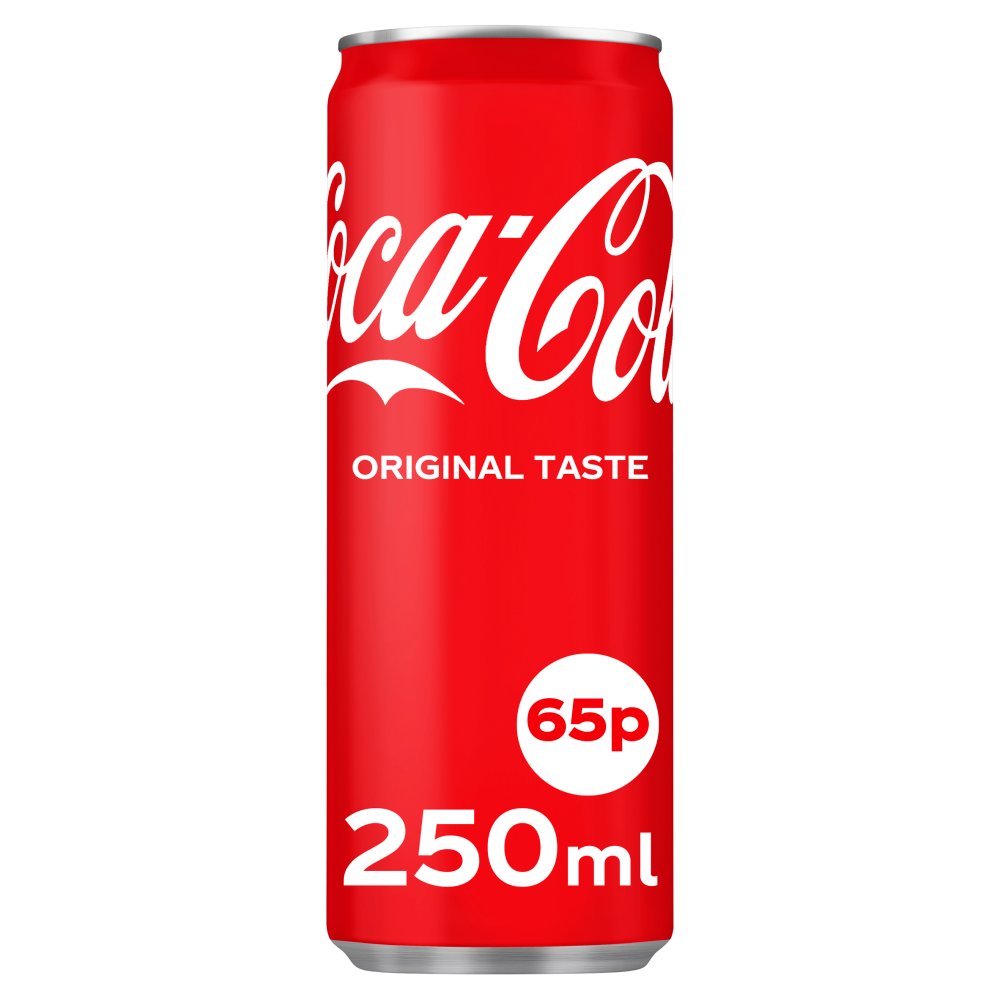 Coca-Cola Original Taste 24 x 250ml PM 65p