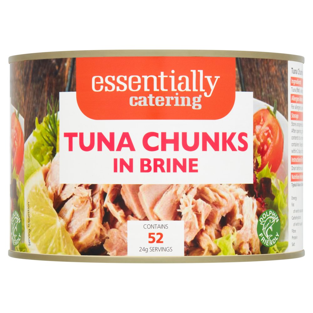 Essentially Catering Tuna Chunks in Brine 1705g