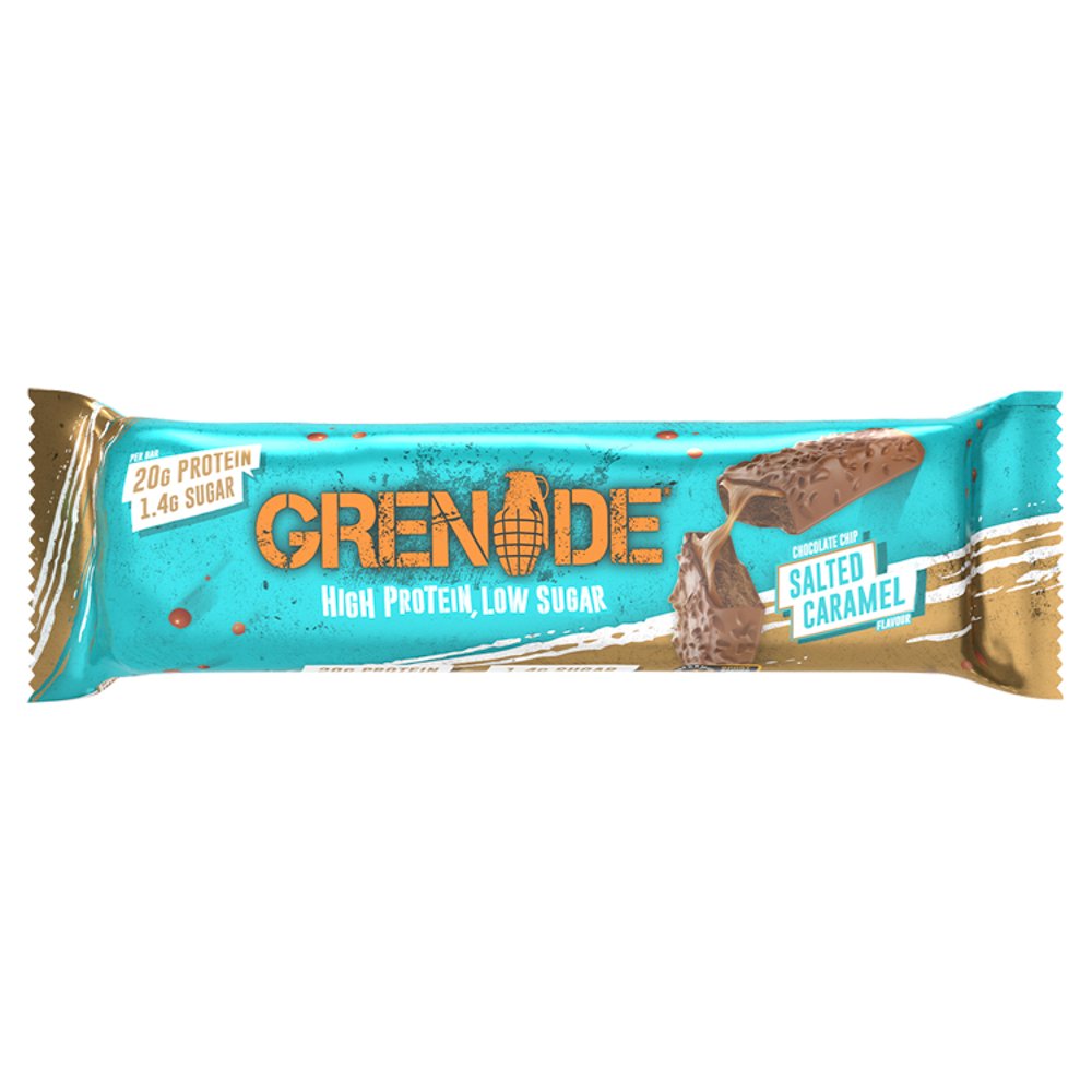 Grenade Chocolate Chip Salted Caramel Flavour 60g