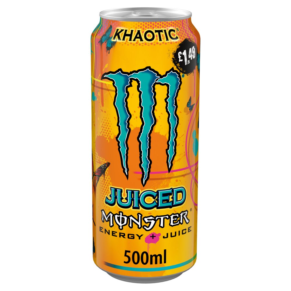 Monster Khaotic Energy Drink PM £1.49 500ml